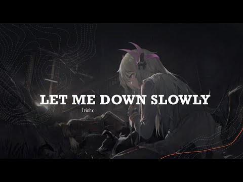 Nightcore - Let Me Down Slowly (Lyrics) - YouTube