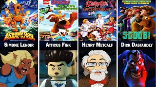 All Villains From Scooby - Doo Animated Movie (1998 - 2025)