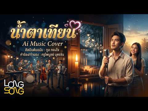 น้ำตาเทียน Ai Music Cover ต้นฉบับ ทูล ทองใจ (Audio Version)