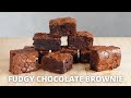 Fudgy chocolate brownies nyoklat pol