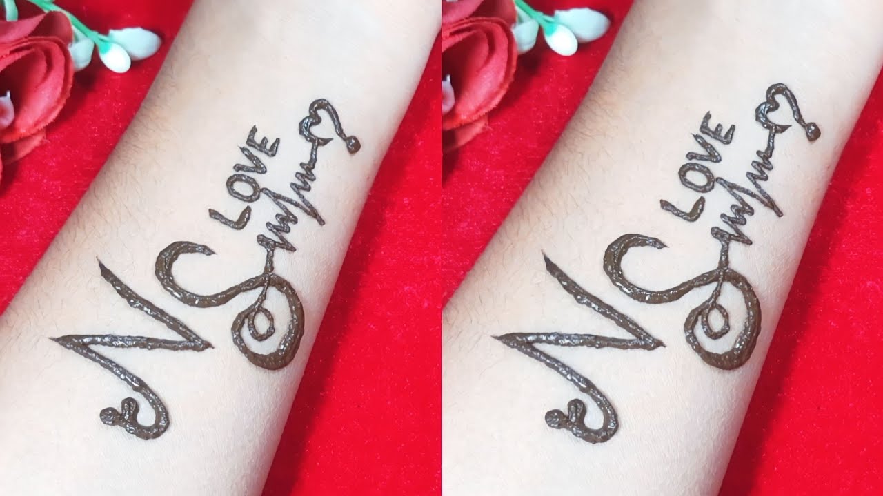 NS Love Tattoo Design  NS Tattoo Henna  Tattoo Mehndi Design  Tattoo  Mehndi  YouTube