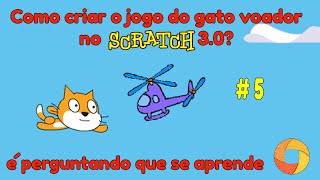 # 05 como criar o jogo do gato voador no Scratch? screenshot 1