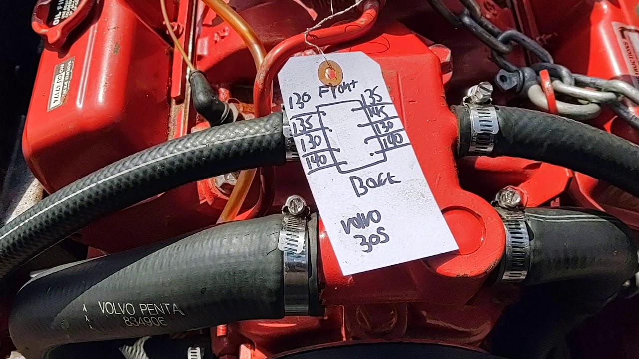 VOLVO PENTA 225D 305/5.0L YouTube