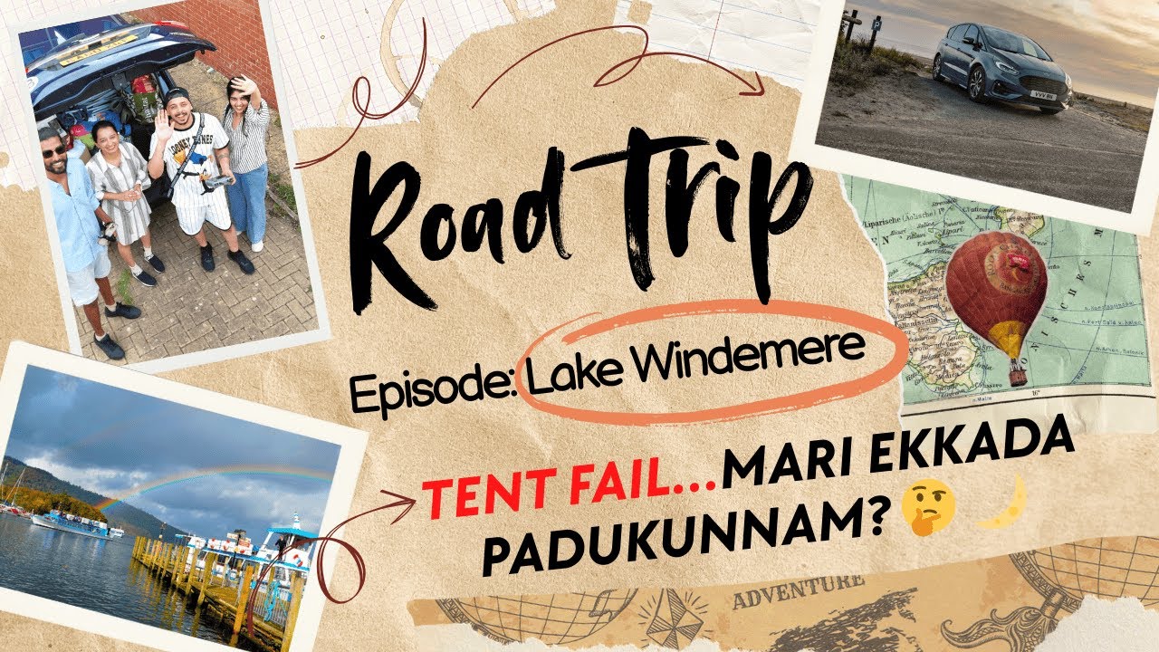 UK లో Friends Road Trip | Tent Setup Fail 😅 Carpark లో Homemade Food 🍲 |Telugu Vlogs | మా UK Diaries