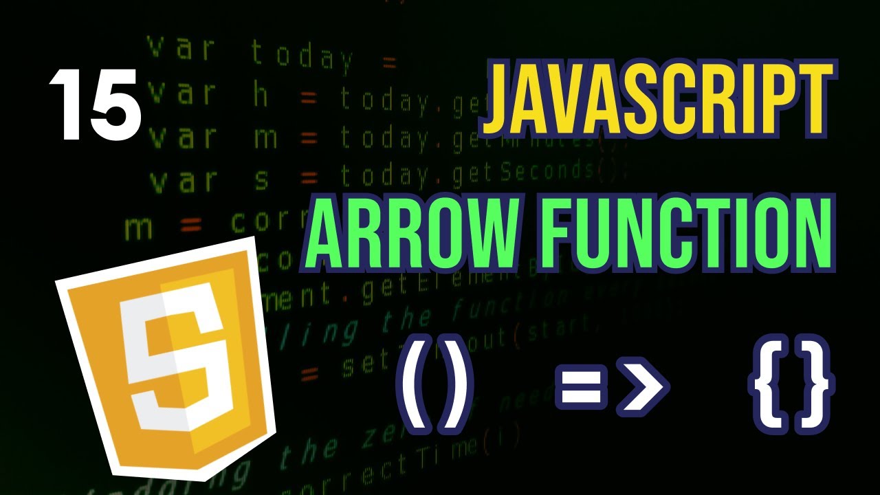 javascript arrow function assignment