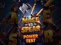 ⚔️ MACE vs SPEAR in Minecraft! (Power Test 🔥) #shorts #minecraft #macevsspear
