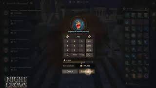 Night Crows Towering Origin (Box Farming)