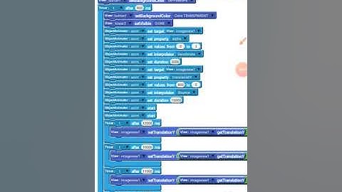 How to make simple animation in sketchware