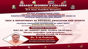 Day 2 of 6 Days International Level FDP.