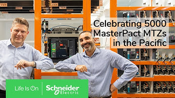 Celebrating the 5000th MasterPact MTZ in the Pacific | Schneider Electric