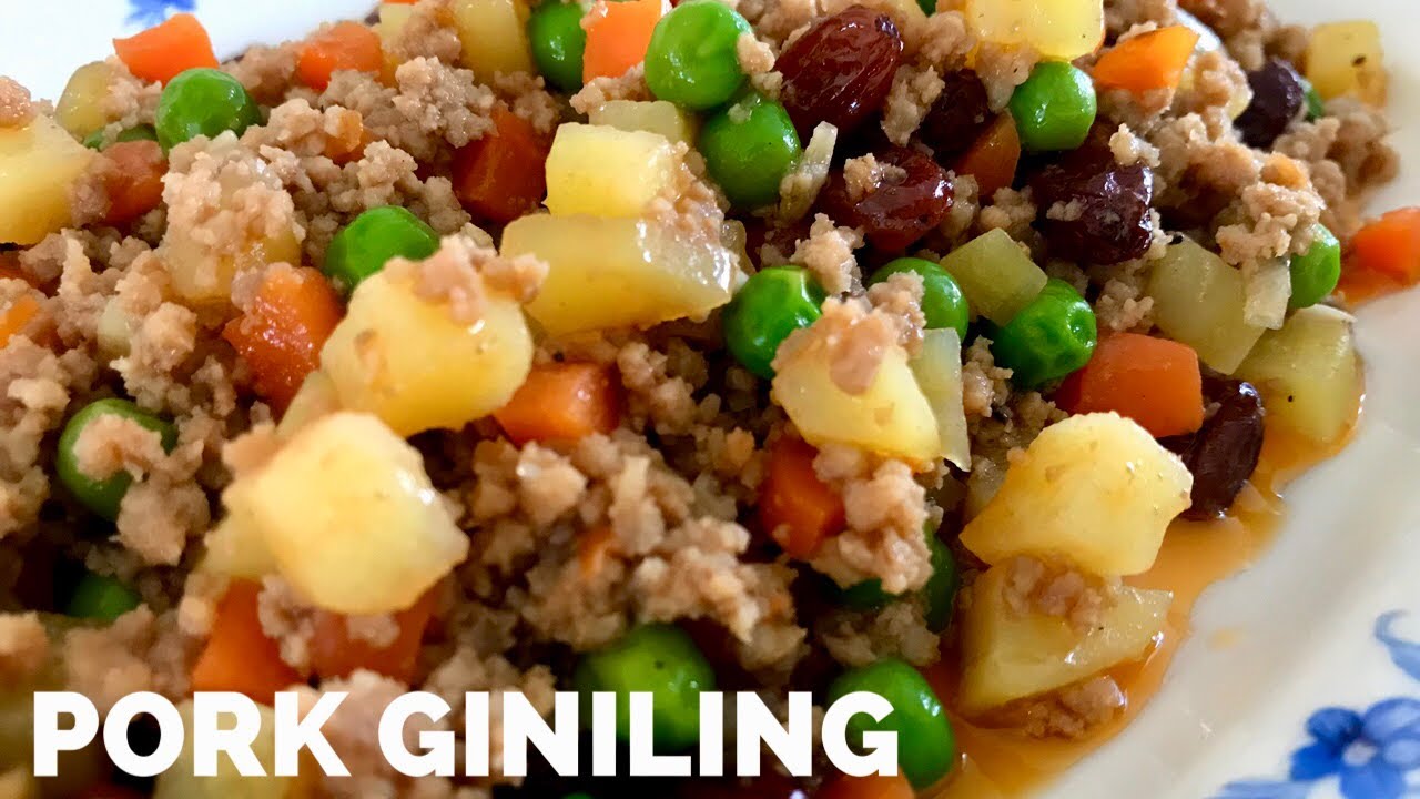 PORK GINILING RECIPE Vlog 32 Sheila’s Vlog YouTube