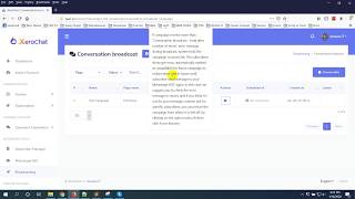 Broadcast Campaign On-hold solution for XeroChat