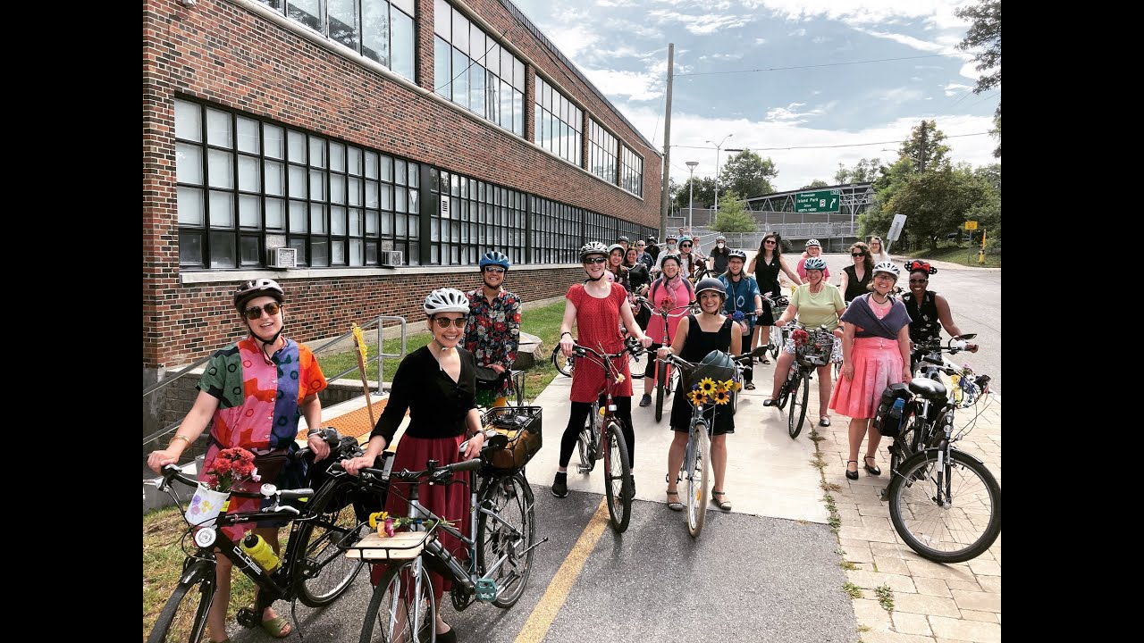 Fancy Women Bike Ride - Ottawa - September 17, 2023 - YouTube