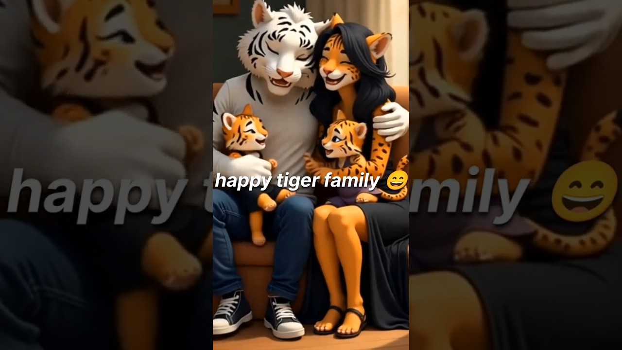 "Happy Tiger Family Turns Into Tragedy | Emotional Animal Story | Part 1"