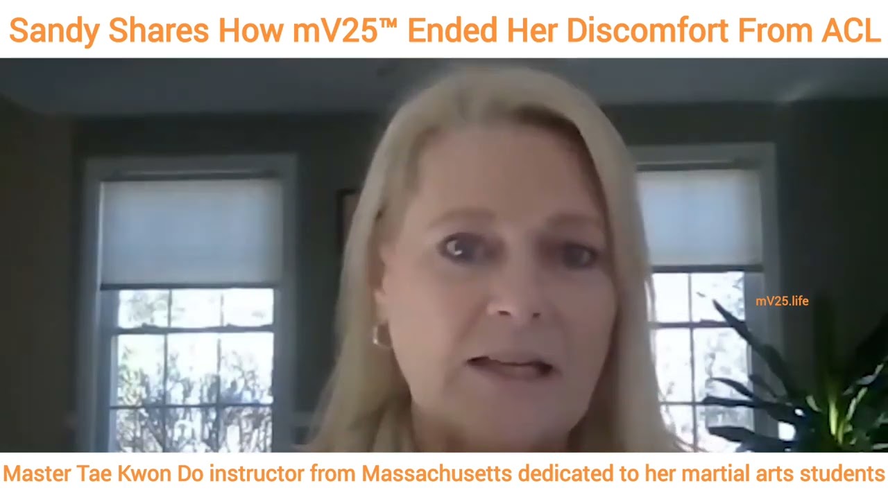 Sandy’s Journey to mV25™