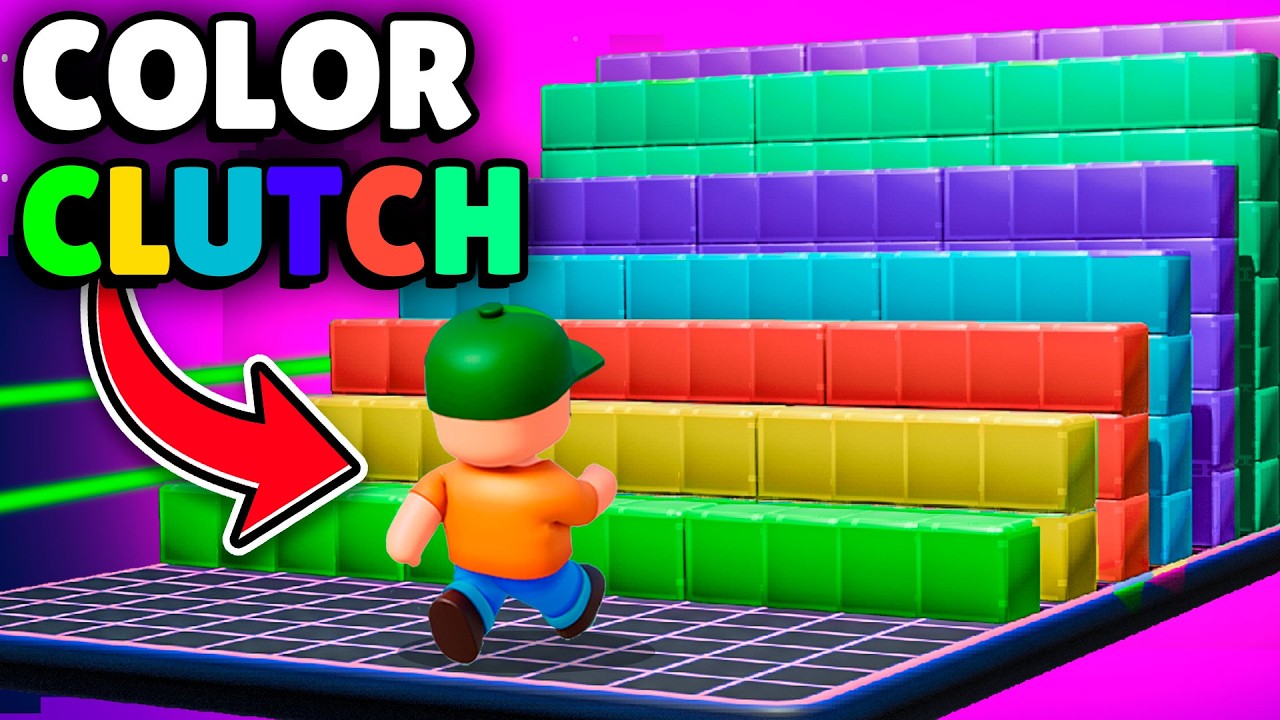 НЕВОЗМОЖНЫЙ ВЫЗОВ Color Clutch в Stumble Guys!