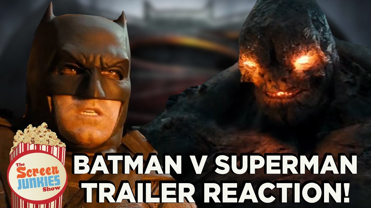 Batman v Superman Trailer 2 Reactions! YouTube