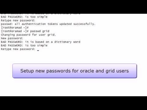 Oracle 12c R1 FirstLook 0003 Groups Users Folders ASMLib & Software