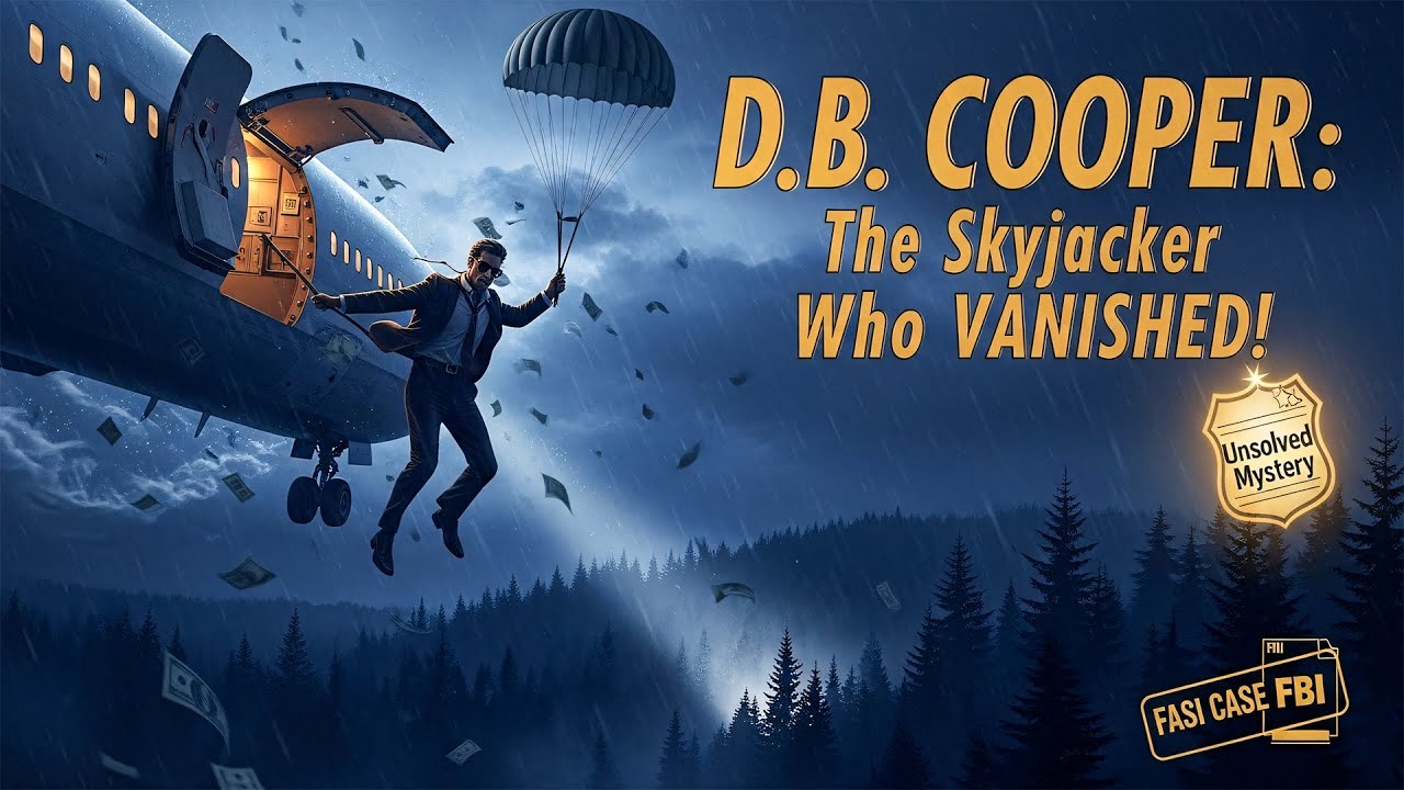 The Entire Story of D.B. Cooper: Hijack, Ransom, and Disappearance