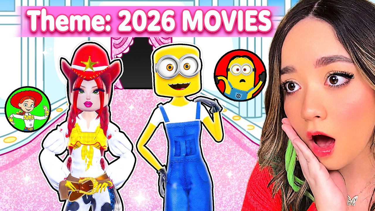 Buying NEW MOVIE THEMES in Dress to Impress..