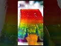 Rainbow Jelly #JellyASMR #RainbowJelly #JellyCutting #YouTubeShorts #Trending #FYP #StressRelief