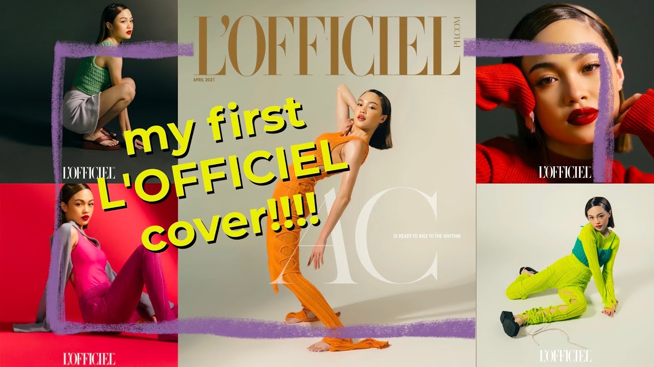 My first L'Officiel Cover // Andree Bonifacio