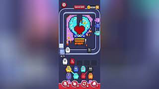 Pixel Flow Level 534 Solution walkthrough
