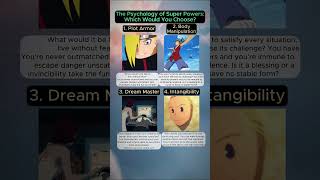 Super Powers: Which Would You Choose?