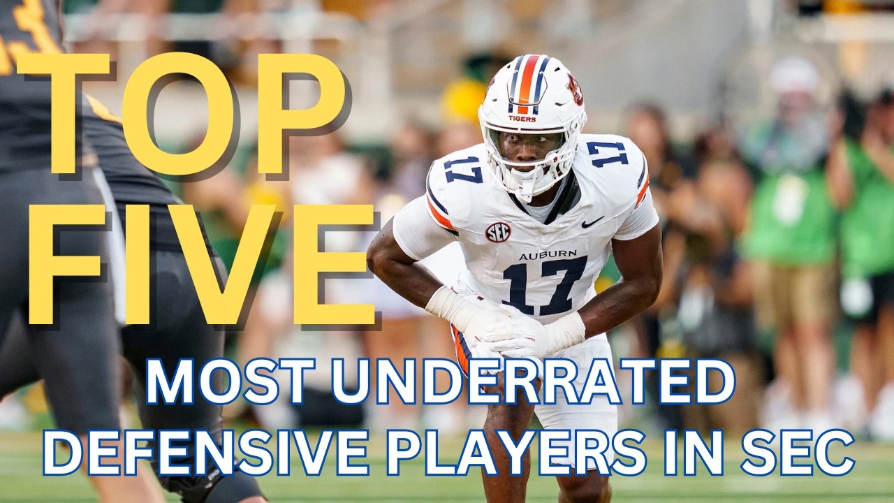 The five most UNDERRATED defensive playmakers in the SEC