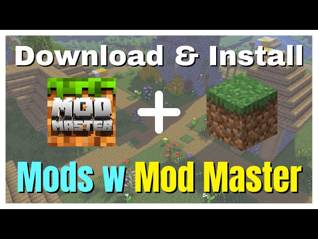 MOD-MASTER for Minecraft PE (Pocket Edition) Free - Free download