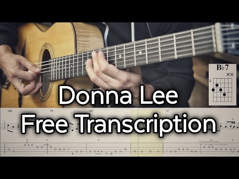 Donna Lee - Gypsy Jazz Guitar Transcription - YouTube