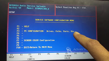 MAXTRAC PROGRAMING USING DOSBOX