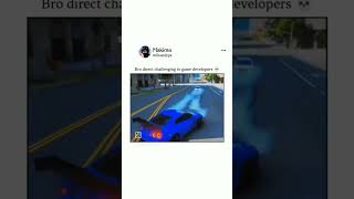 DIRECT CHALLENGE TO GAME DEVELOPER 😈#cars #shorts #hack #game #android #bmw #mod #gta