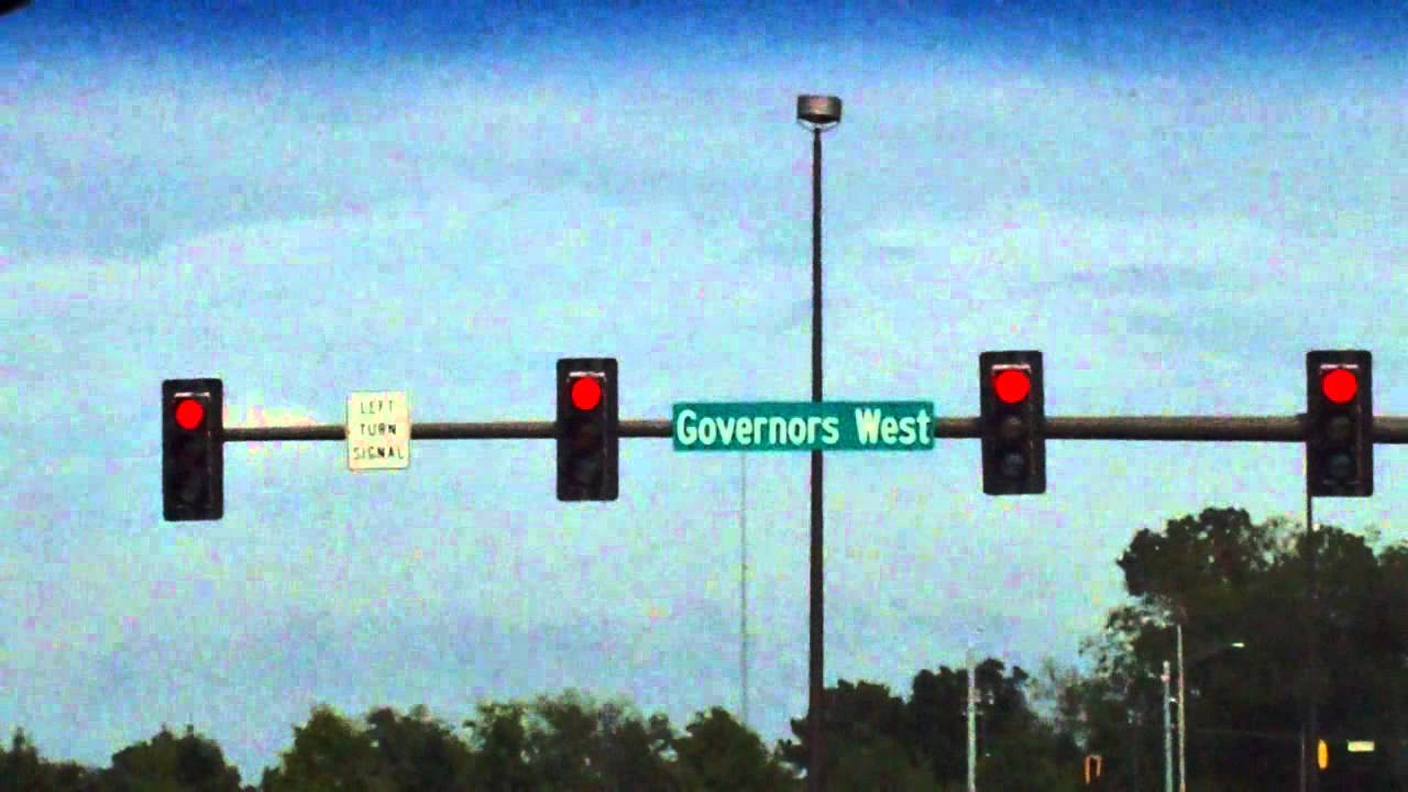 McCain Traffic lights at Governors West and Old Madison Pike
