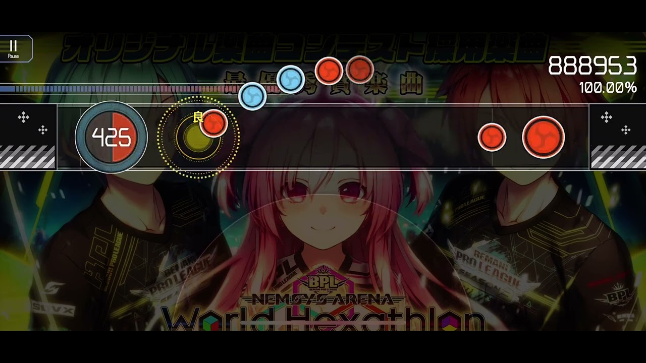 【達人3曲目予想】NEMSYS ARENA World Hexathlon /隣の庭は青い 