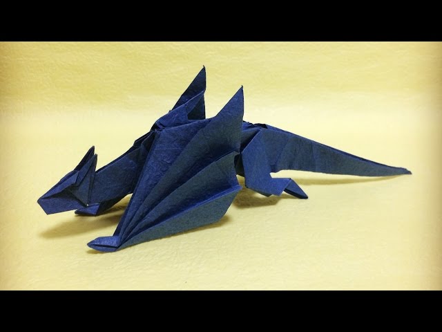 折り紙】ホワイトドラゴン② White Dragon PART2 - YouTube