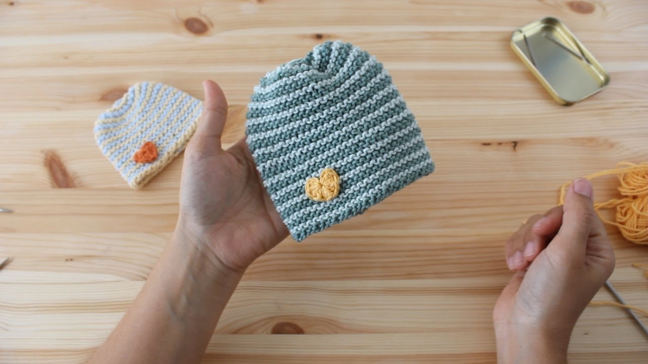 Video tutorial Gorro bebé XXS (para bebés prematuros)