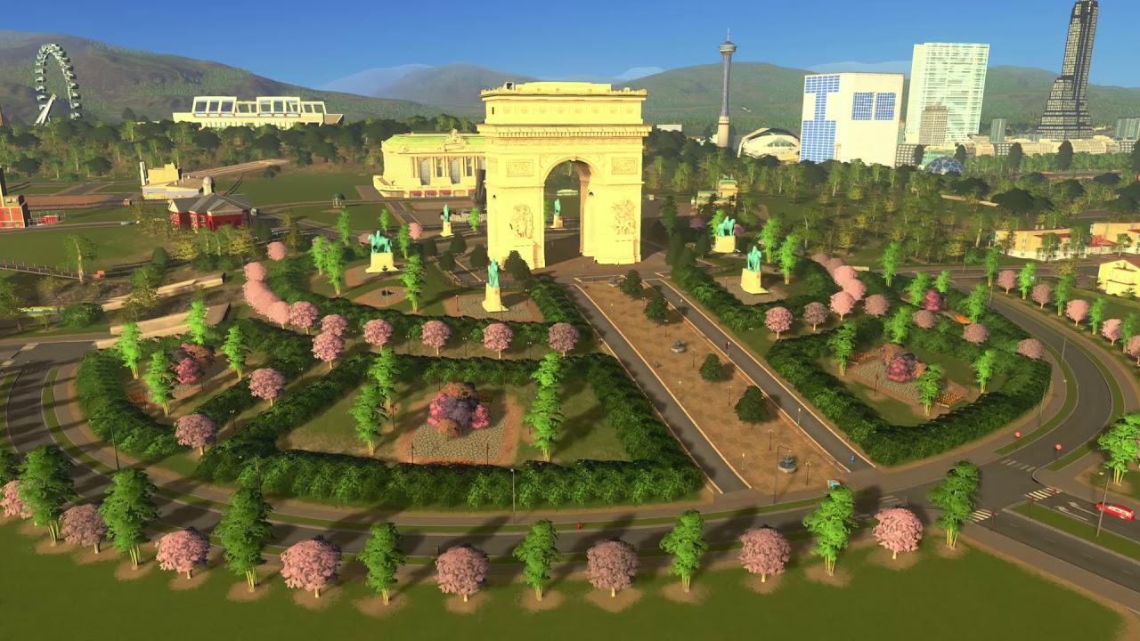 Cities Skylines Console : Sandbox City-Historic Area