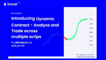 Introducing Dynamic Contract - Analyze & Trade across multiple scrips