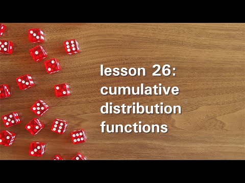 PB26: Cumulative Distribution Functions
