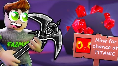 I Went Mining For A TITANIC In Pets Go | Roblox