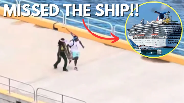 Funniest Pier Runner Moments | Angry Passengers Missing Cruise Ships