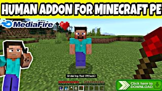 Human addon for Minecraft pocket edition | Humans in Minecraft PE | Human mod | Roargaming screenshot 4