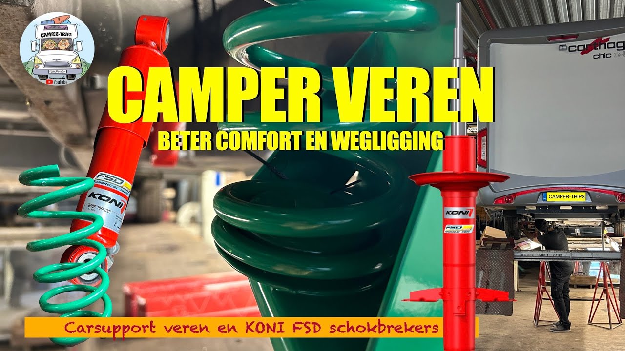 🛠️   CAMPER-VEREN EN SCHOKBREKERS VAN KONI voor meer stabiliteit en comfort #106