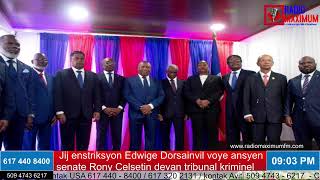 ENDIRECT : Les Grands Dossiers D'Haiti / Rony Celestin pral devan tribunal kriminel nan asasina...