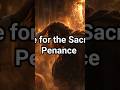 SACRAMENT OF PENANCE