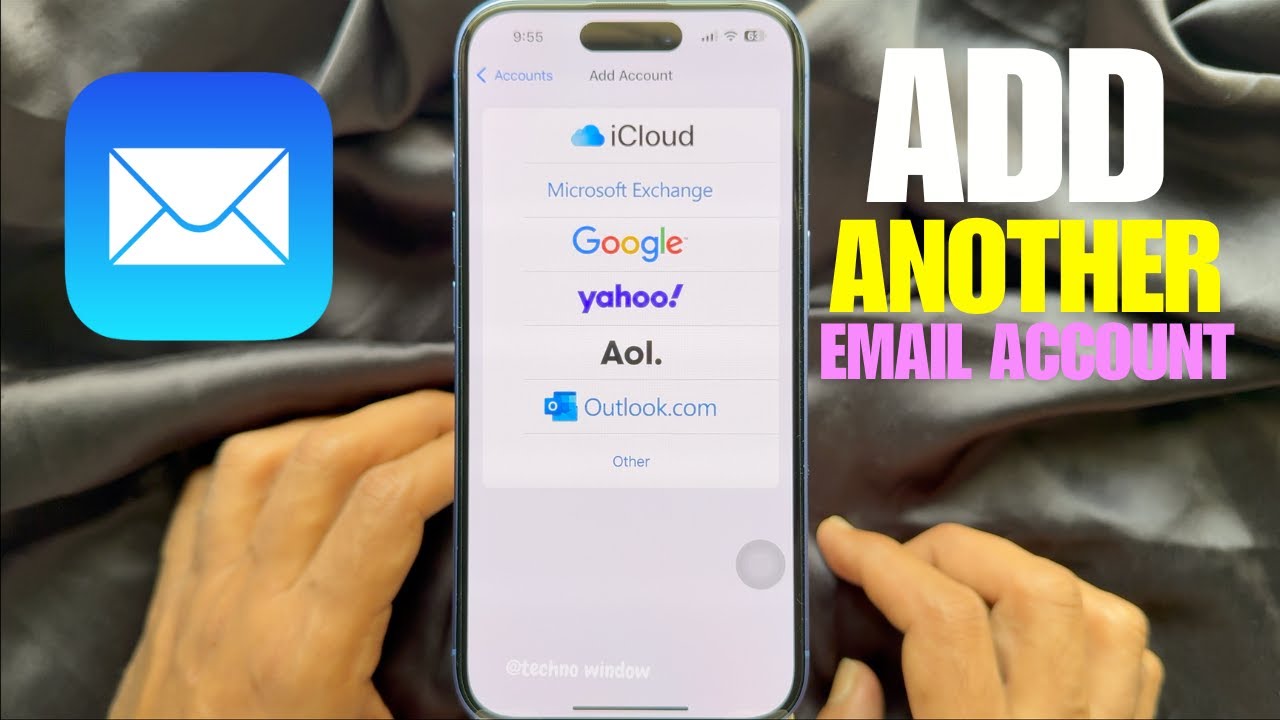 How to Add Another Email Account to Your iPhone - YouTube