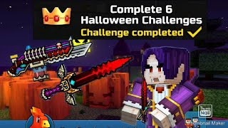 Pixel Gun 3D I Finished The Halloween Challenges And Got Oppressor Of Lives And Sword Of Silence