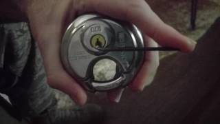 Picking (raking) a Brinks R70 lock