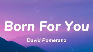 David Pomeranz - Born For You Lyrics